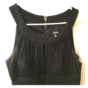 Black Knee Length Formal Wear